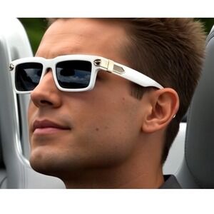 Sunglasses Designer Casual White Street Wear‎ Trendy Sophisticated Lentes Humbes